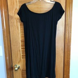 Black Off Shoulder Dress